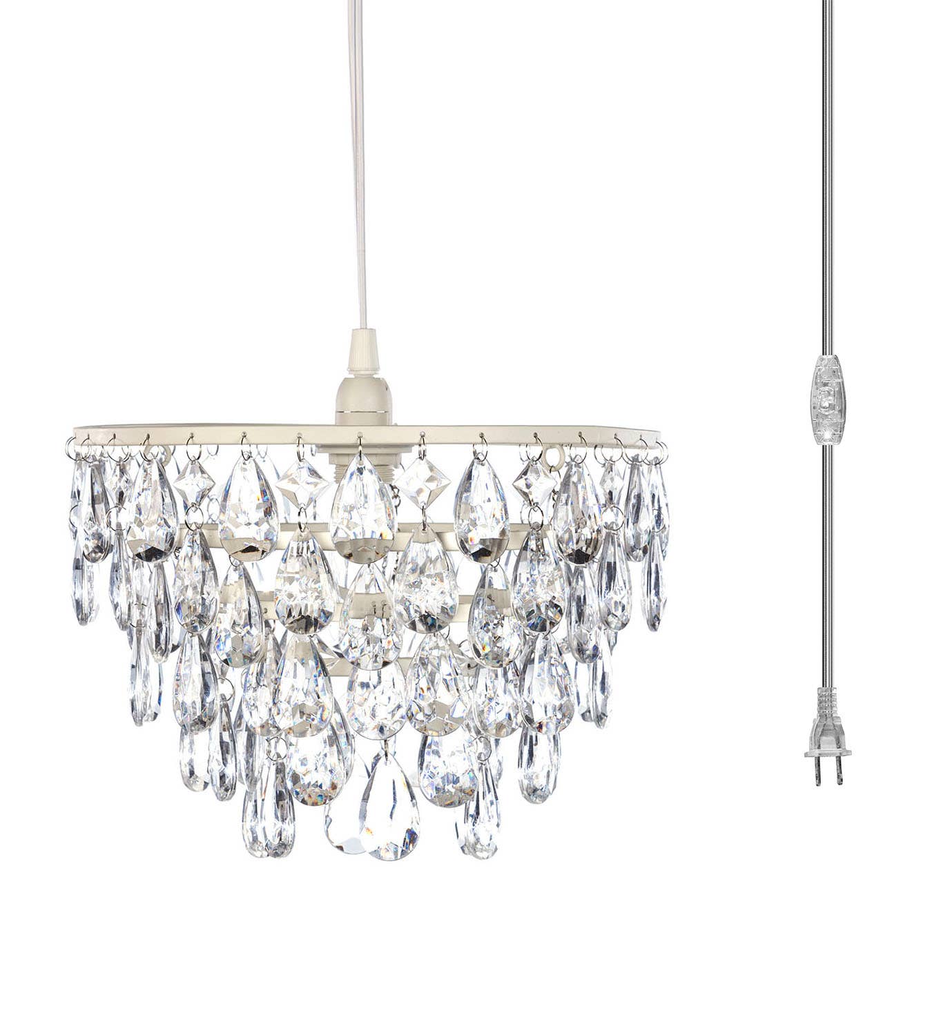 Outdoor chandelier plug in discount